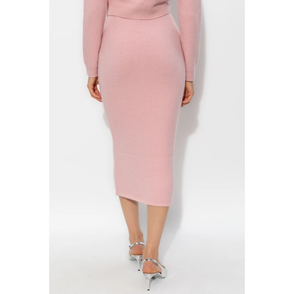 Self Portrait Rok met zakken Pink Dames