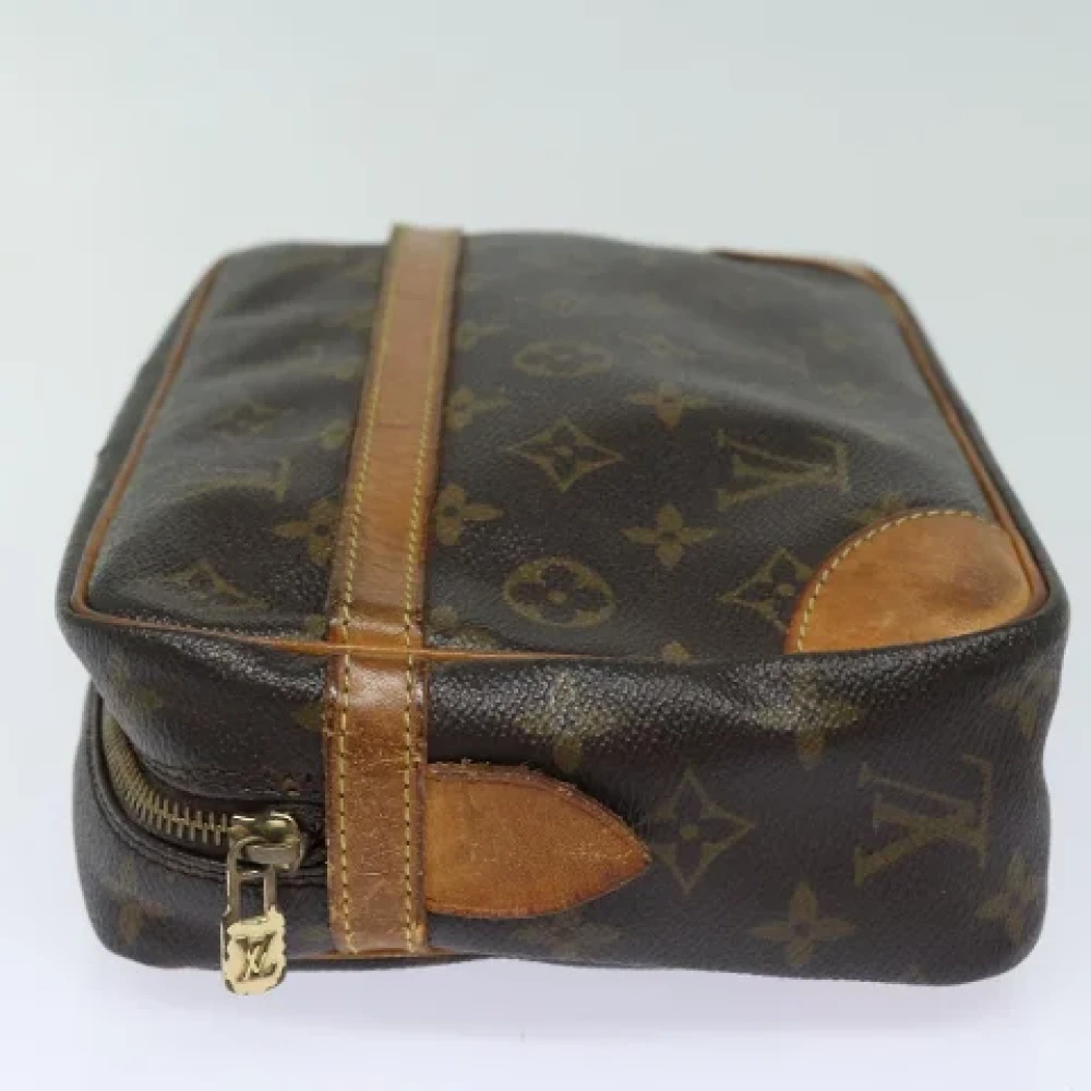 Louis Vuitton Vintage Pre-owned Canvas clutches Brown Dames