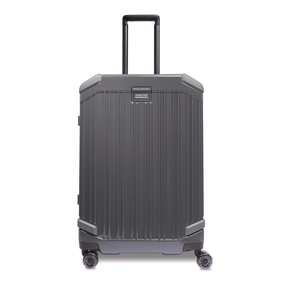 Piquadro Unisex Medium Size, 4 Wheel Suitcase