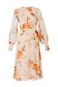 robe-midi-rose-a-fleurs