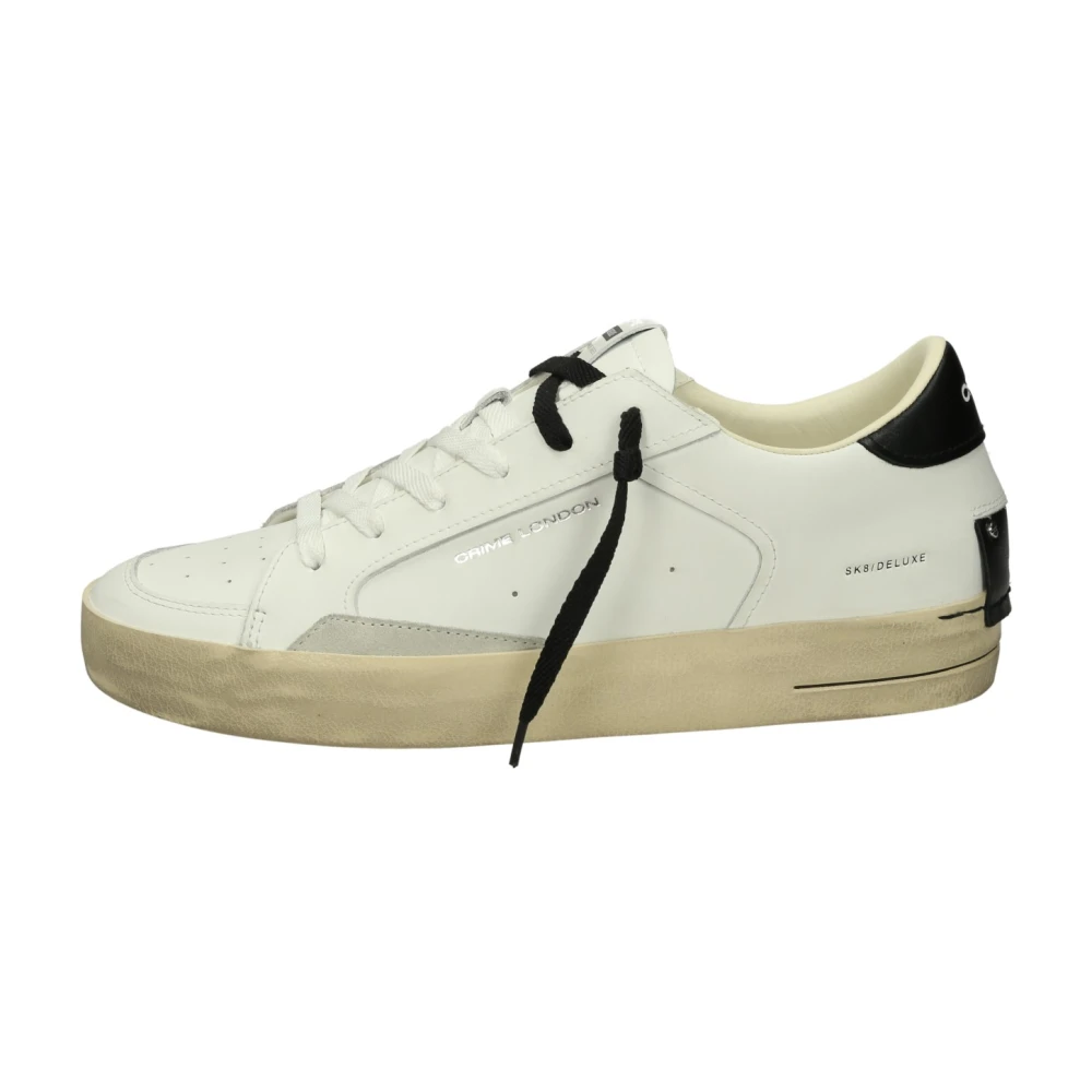 Niedrige Leder Sneakers - Crime London - Modalova