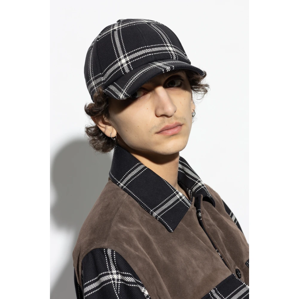 alexander mcqueen Baseball cap Black Heren