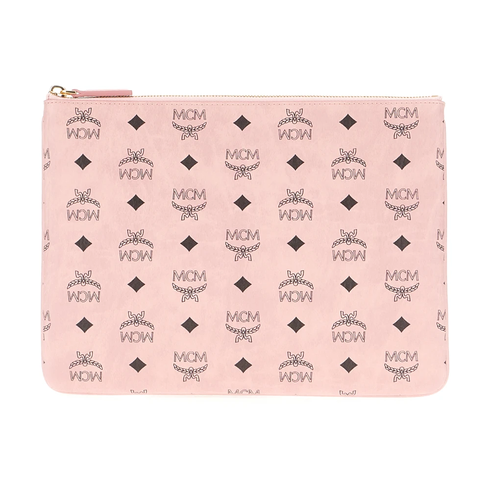 MCM Stijlvolle Clutch Tas voor Vrouwen Pink Dames