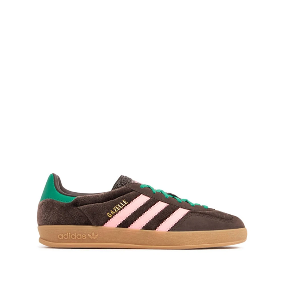 Adidas Brun Gazelle Indoor W Sneakers Multicolor, Dam