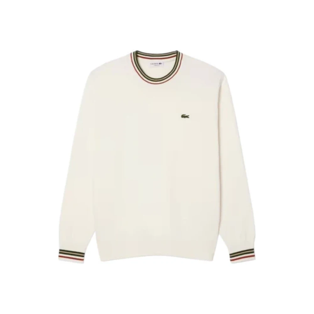 Lacoste Uomo Beige Maglie, Xl, New,