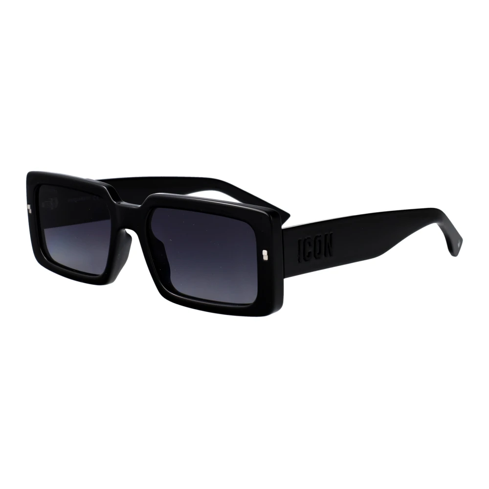 Dsquared2 Men's Rectangular Sun Square Sunglasses - Black - Image 4