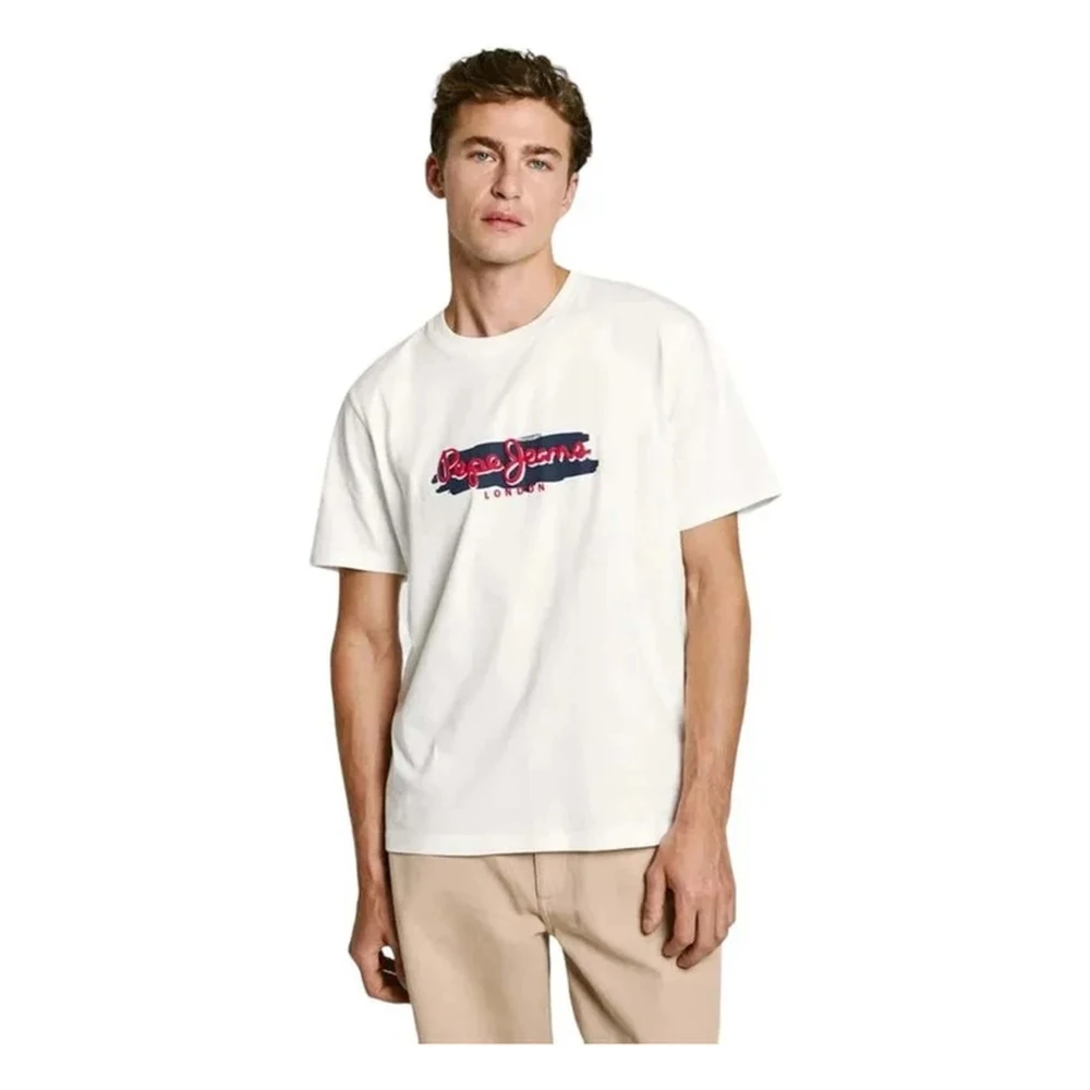 Pepe Jeans Arsham T-shirt Beige Heren
