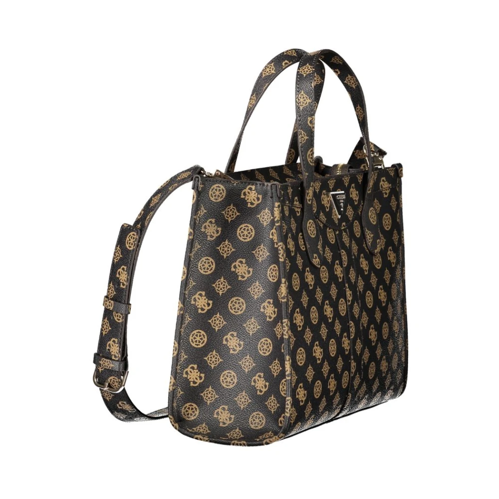 Guess Bruine Polyethyleen Handtas Brown Dames
