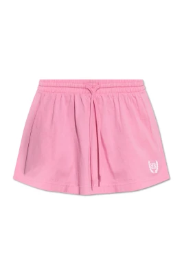 Shorts med vintageeffekt