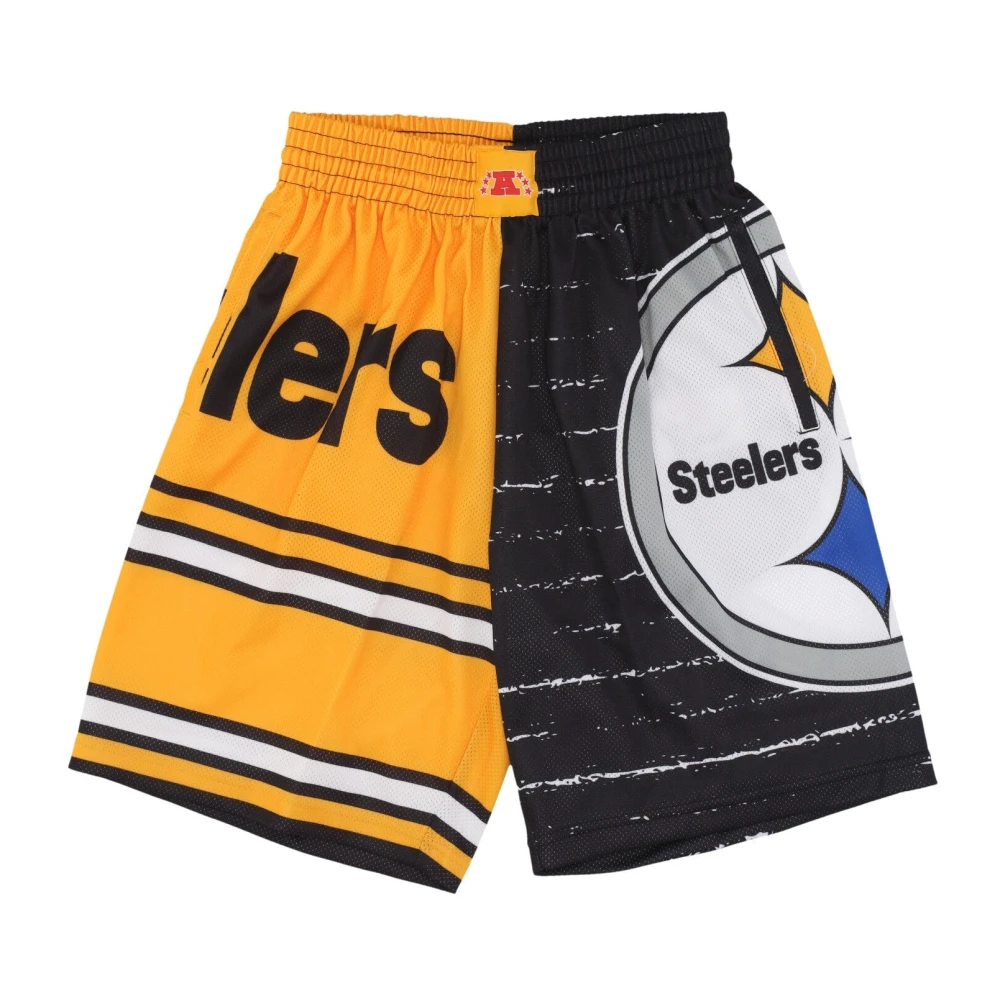 Mitchell & Ness Men's Pittsburgh Steelers Basketball Shorts