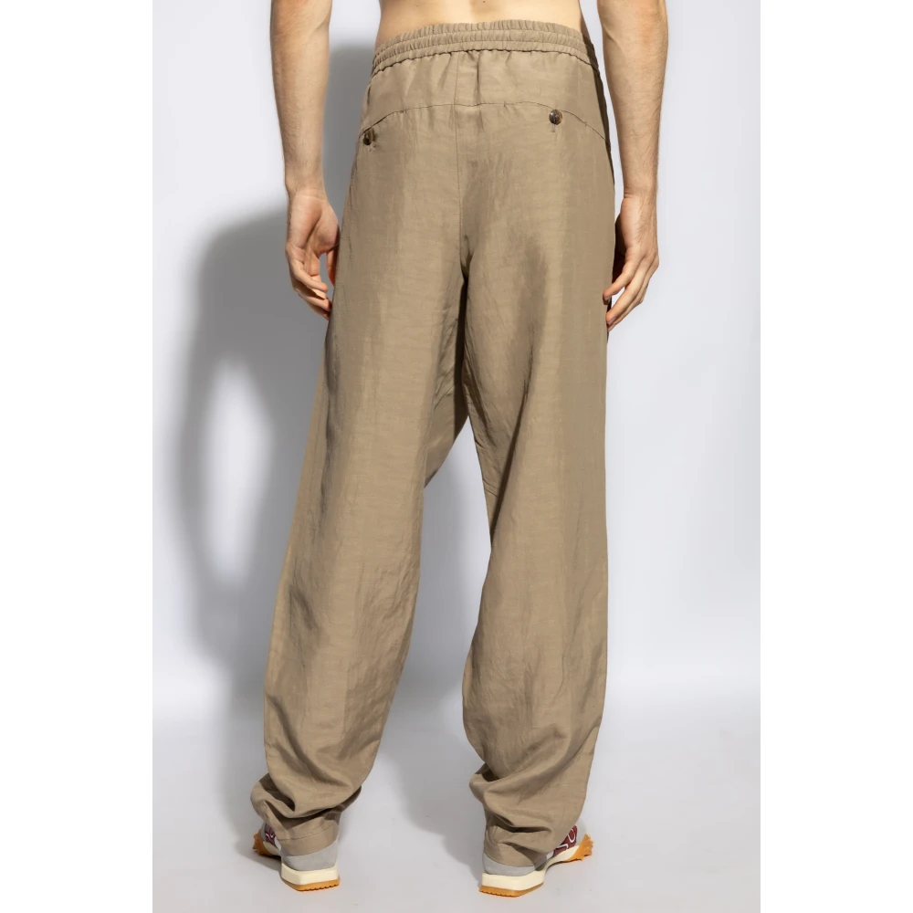 Giorgio Armani Loszittende broek Beige Heren