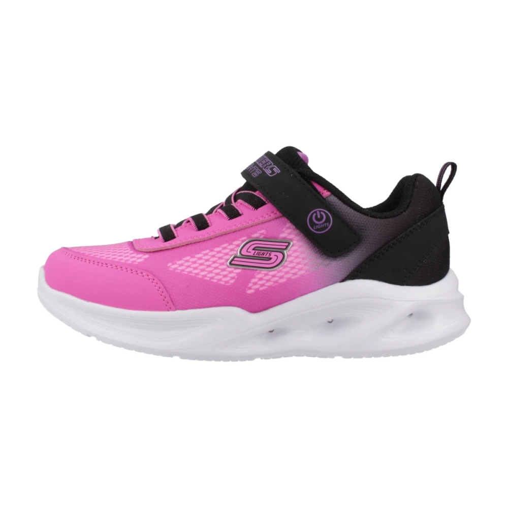 Skechers Glow Sneakers Pink, Flicka