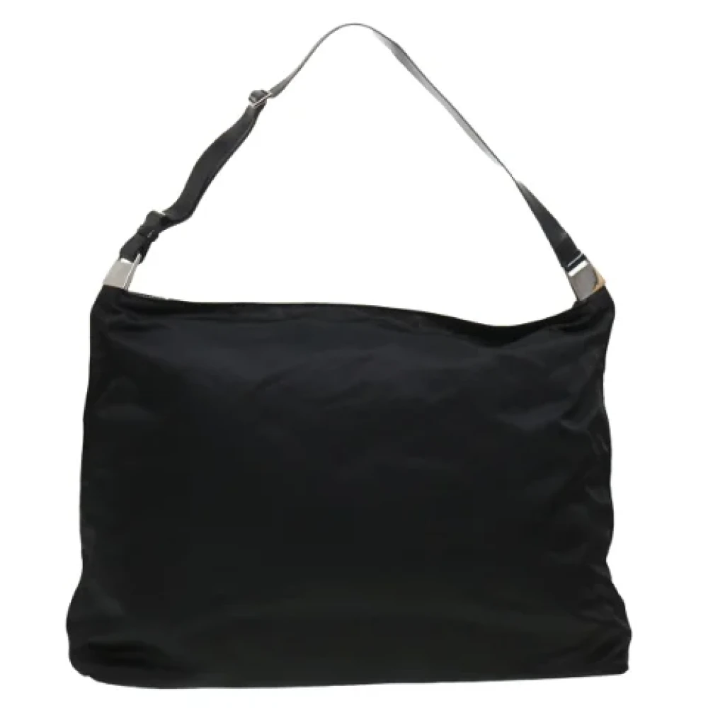 Gucci Vintage Pre-owned Nylon travel-bags Black Dames