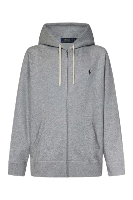 Grå Zip-Up Hoodie AW24
