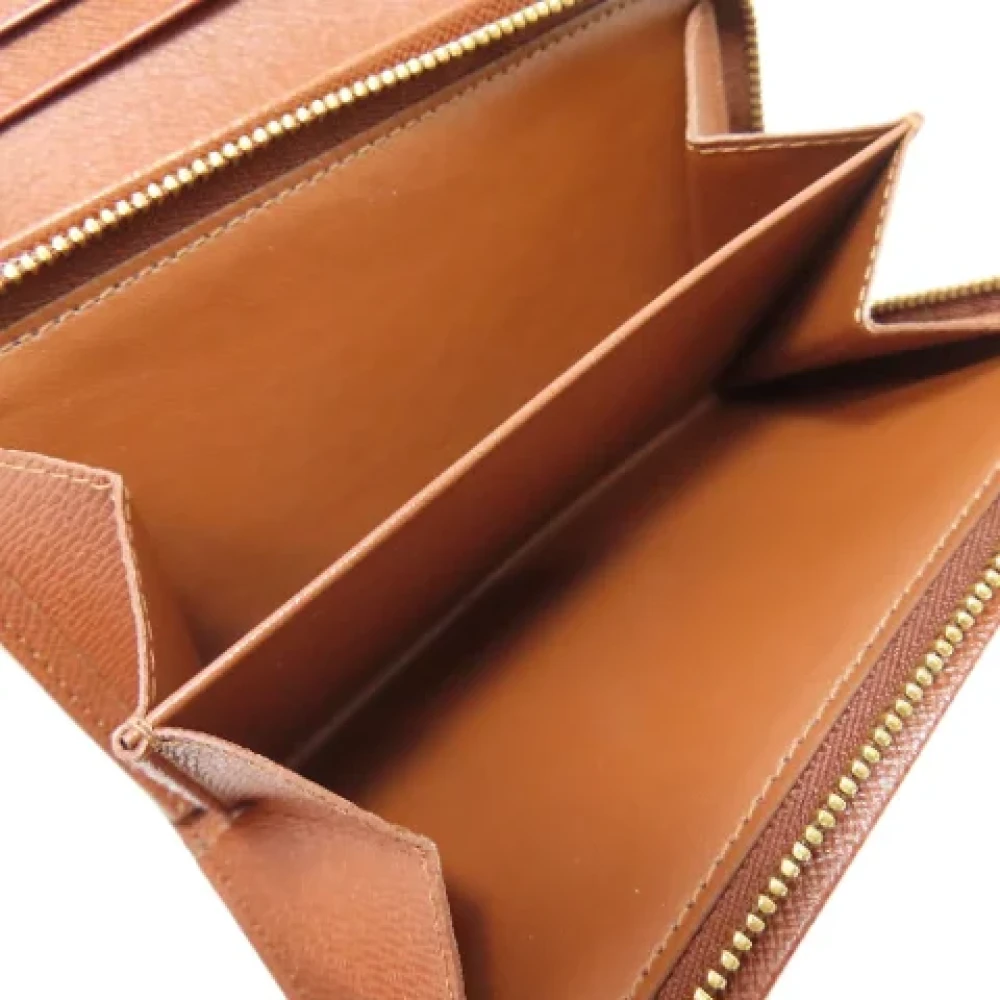 Louis Vuitton Vintage Pre-owned Fabric wallets Brown Dames