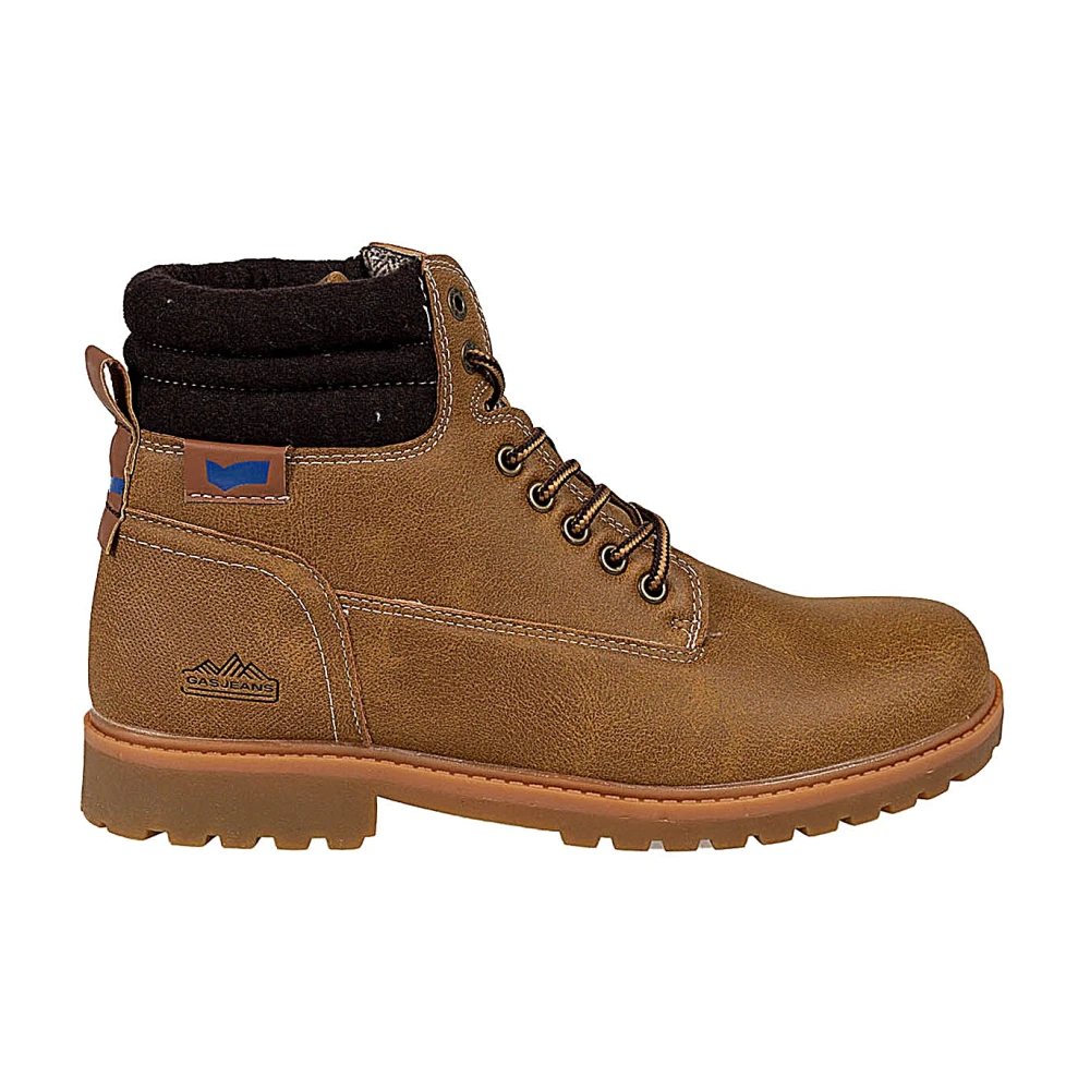 GAS Lace-up Boots Brown Heren