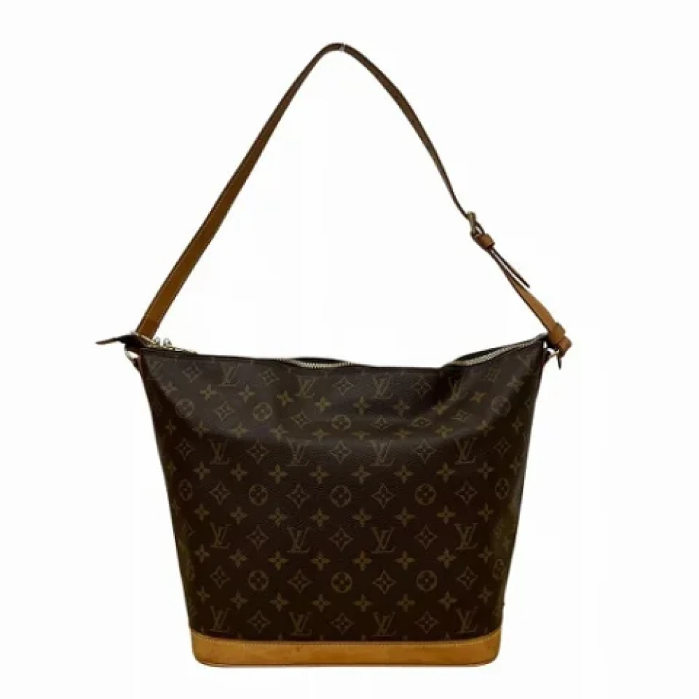 Louis Vuitton Vintage Pre-owned Canvas shoulder-bags Brown Dames