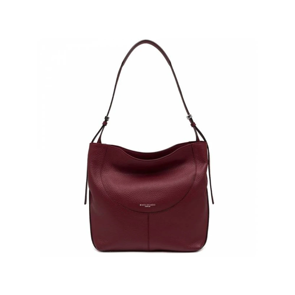 Gianni Chiarini Stijlvolle Leren Tas Red Dames