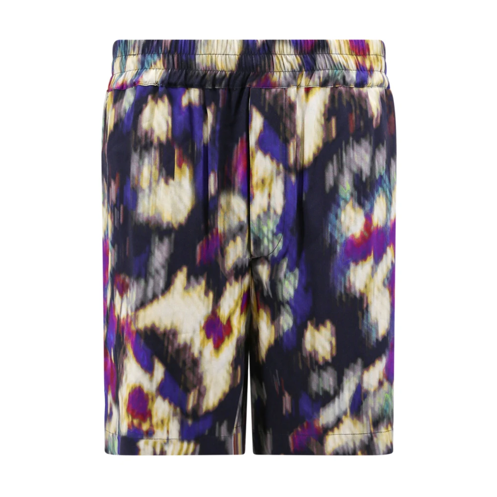 Isabel marant Multicolor Shorts met Elastische Tailleband Multicolor Heren