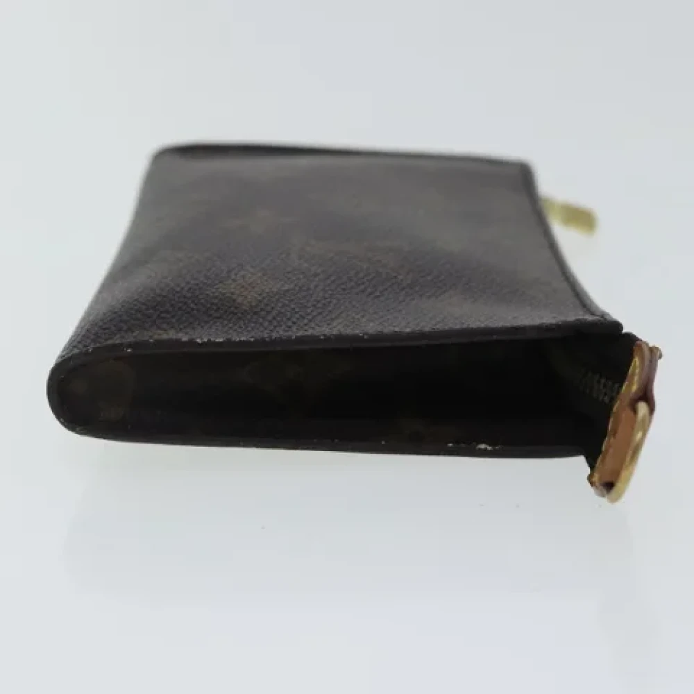 Louis Vuitton Vintage Pre-owned Canvas pouches Brown Dames