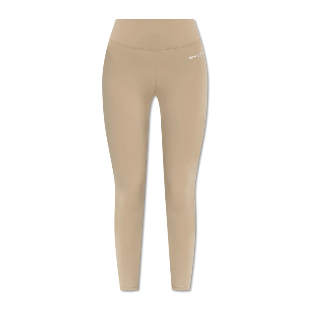 Sporty & Rich Leggings uit de Core-collectie Beige Dames