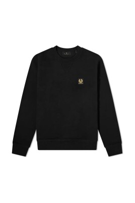 klassisk-svart-logotyp-sweatshirt