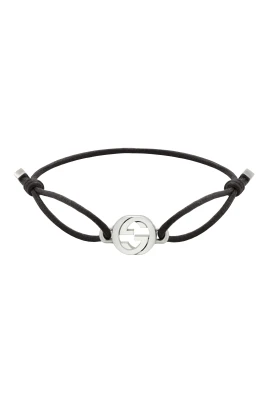 Interlocking G Cord Bracelet