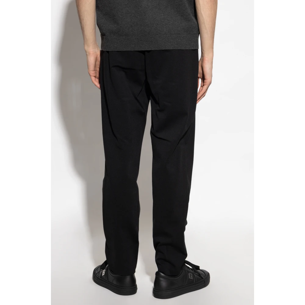 Theory Loszittende broek Black Heren
