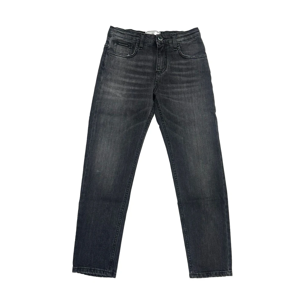 Philipp Plein Boys Black Jeans, 14 Y, Denim Jeans