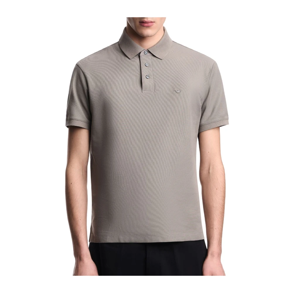 Emporio Armani Men's Gray Polo Shirt Em005251 Af10497