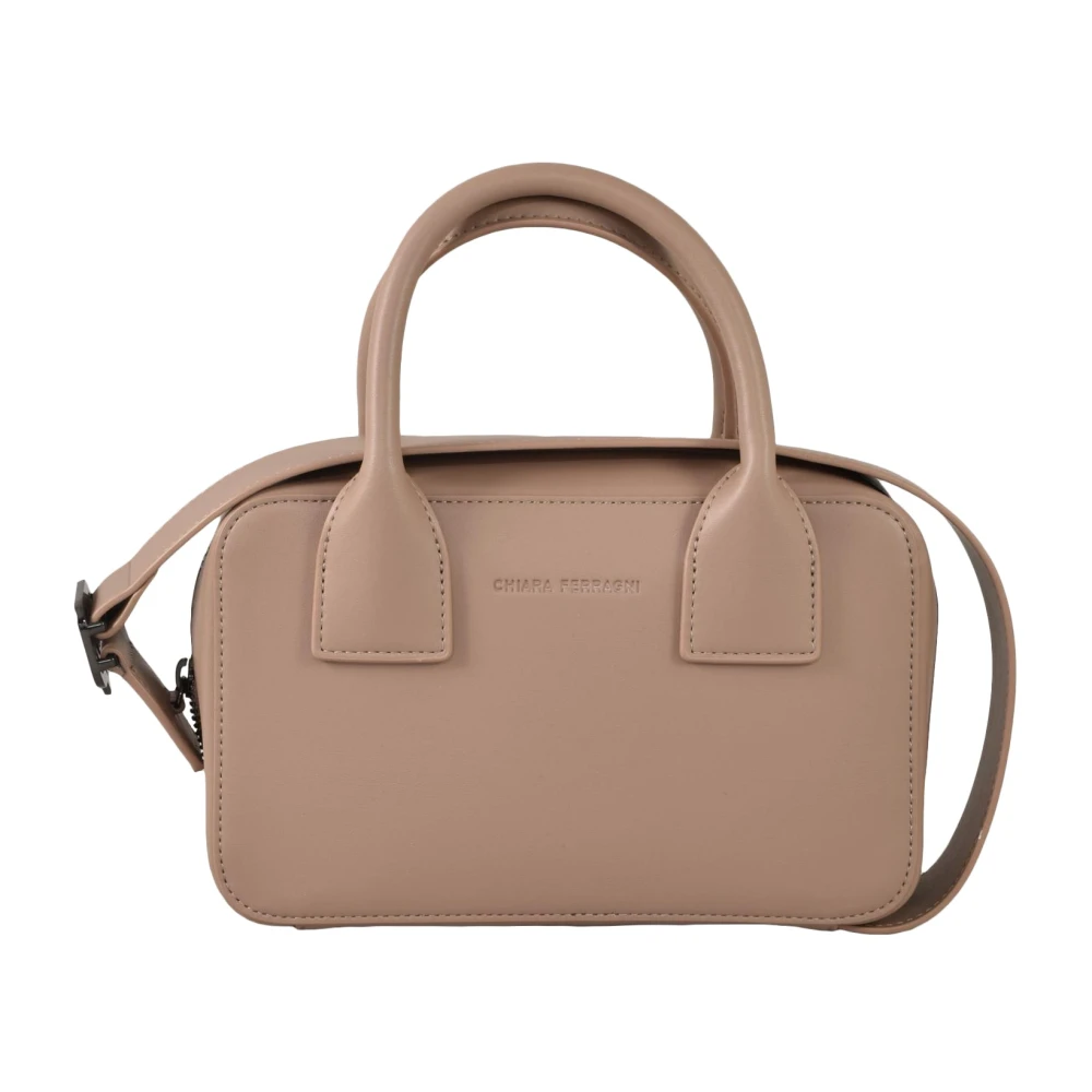 Chiara Ferragni Collection Stijlvolle Polyester Tas Beige Dames
