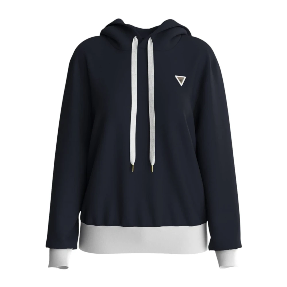 Guess Hoodie met Stijl Blue Dames