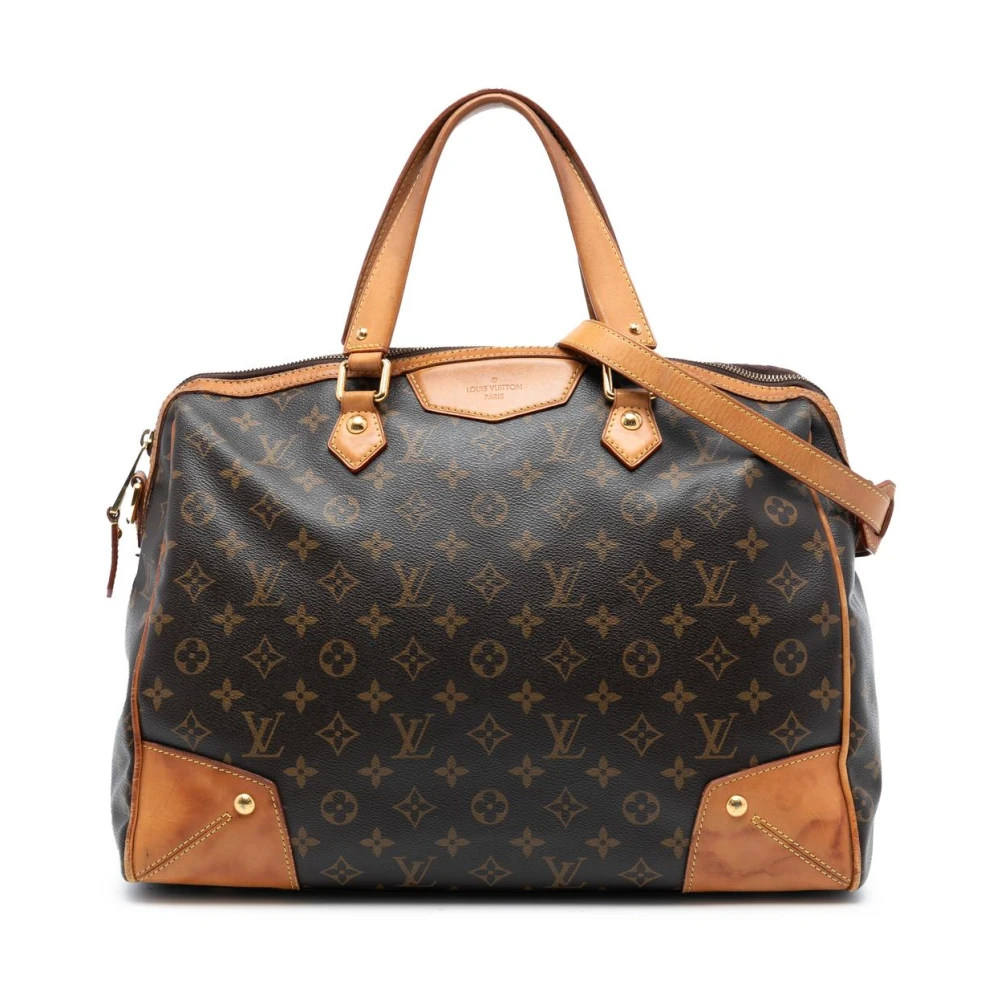 Louis Vuitton Vintage Women's Brown Pre-Owned Speedy Satchel