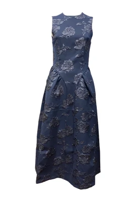 Jacquard Midiklänning