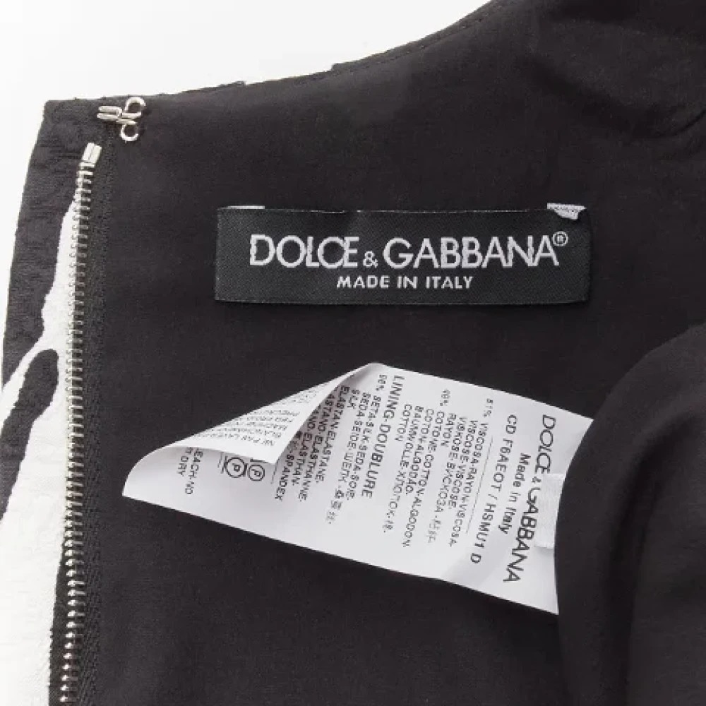 Dolce & Gabbana Pre-owned Fabric dresses White Dames