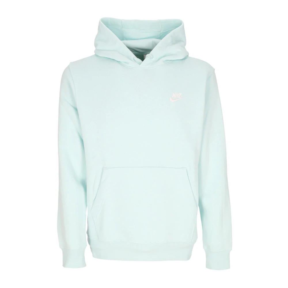 Nike Men's Green Long Sleeve Training Tops, Xl, Club Fleece Hoodie Long Sleeve Sweatshirt