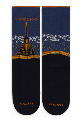 kvinders-korte-bomuldssokker-bla-med-mole-antonelliana-i-turin-monster