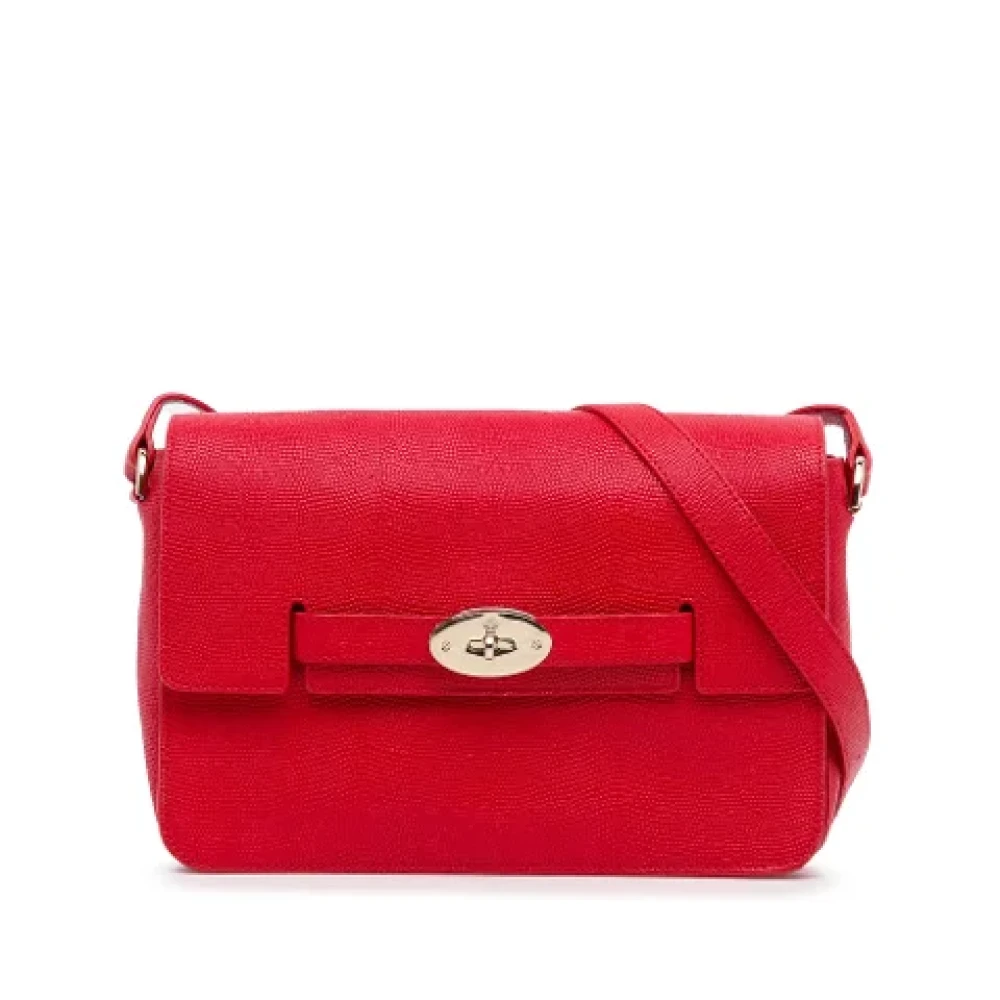 Mulberry Pre-owned Leather shoulder-bags Rood Dames