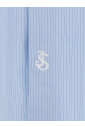 chemise-en-coton-bleu-a-rayures-avec-col-pointu