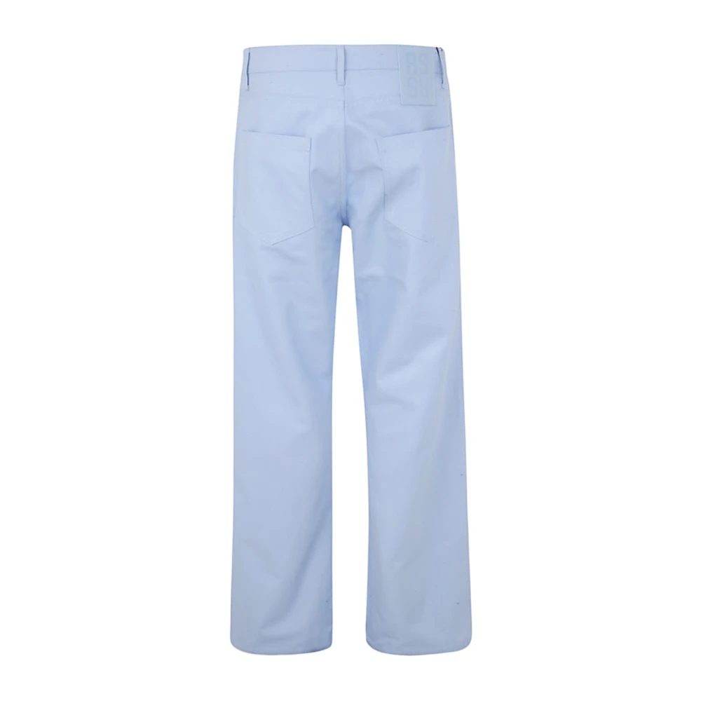 Raf Simons Lichtblauwe Workwear Jeans Blue Heren