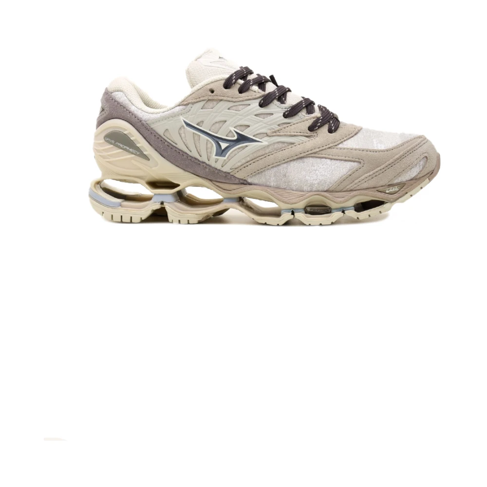 Mizuno Men's Beige Sneakers, 6 Uk, Wave Prophecy Ls