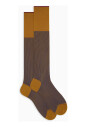 chaussettes-longues-pour-hommes-en-coton-motif-perlage-jaune