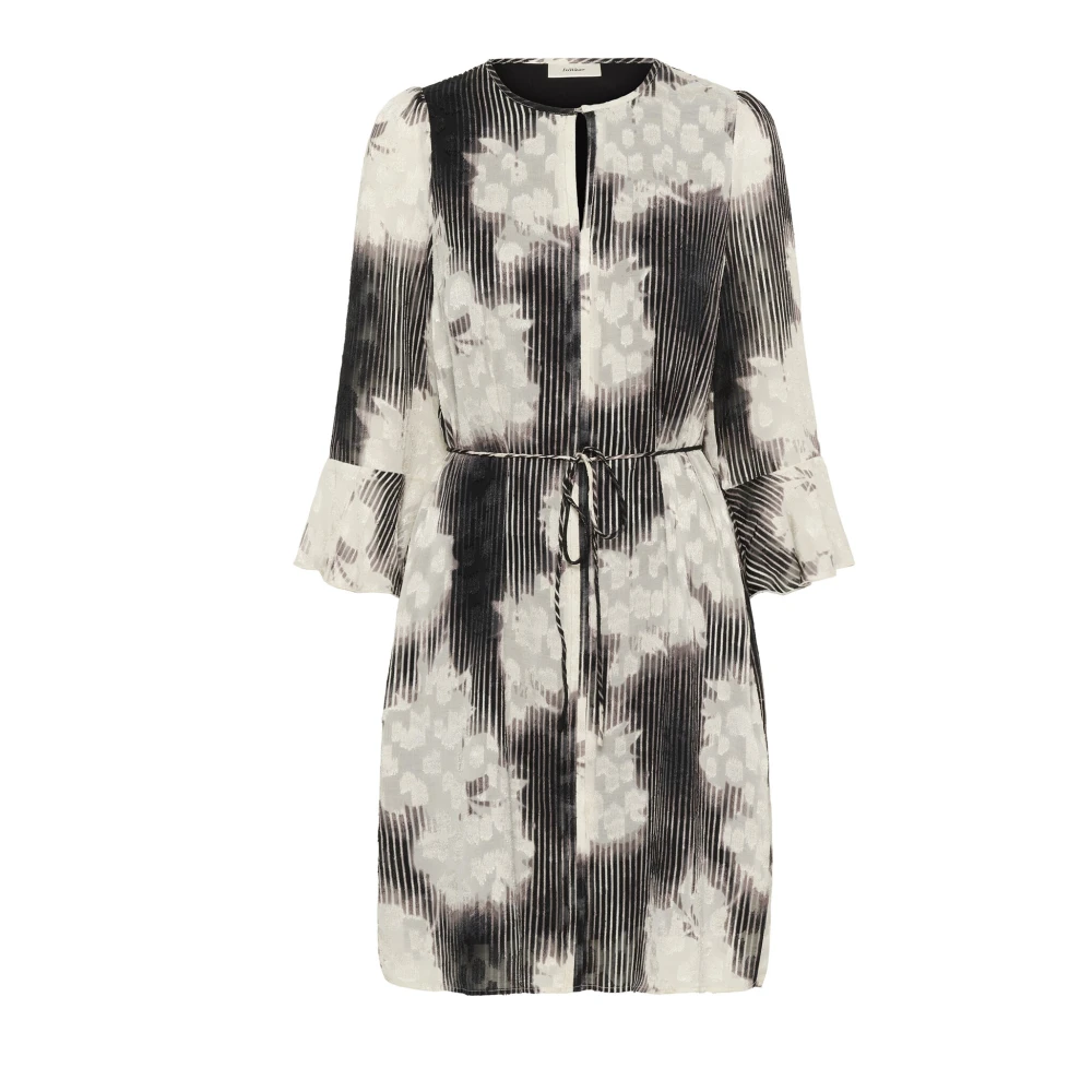 InWear Neutrale Verlichtende Bloemen Jurk Multicolor Dames
