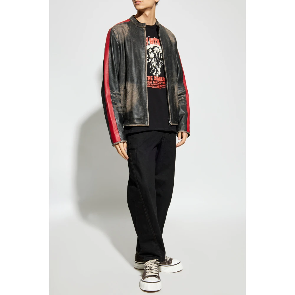 Zadig & Voltaire Lange mouwen T-shirt Hector Black Heren