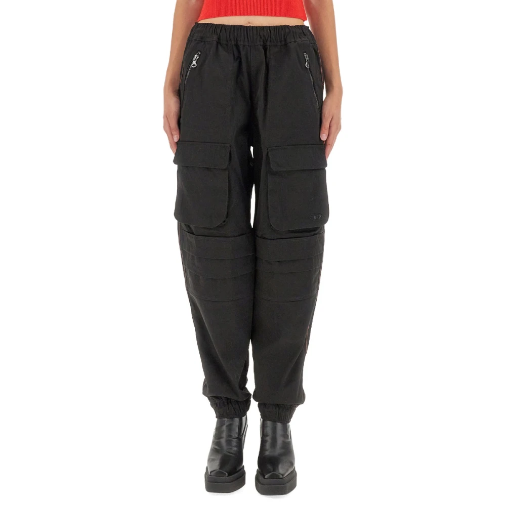 Diesel Cargo Broek voor Vrouwen Black Dames