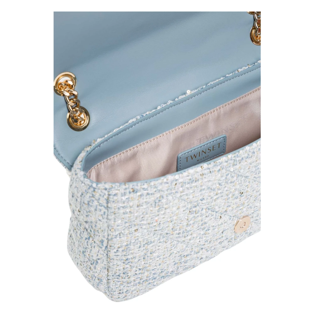 Twinset Lichtblauwe Schoudertas Blue Dames