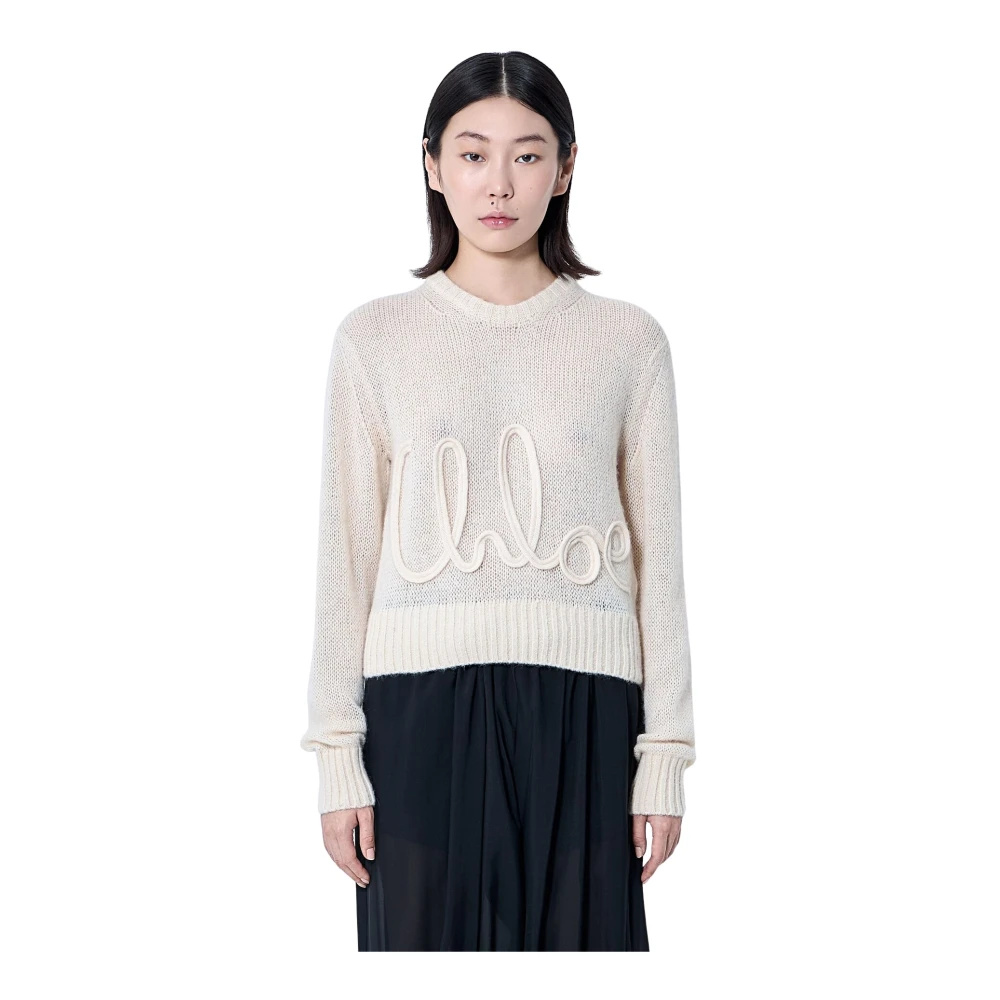 Knitwear > Round-neck Knitwear - - Chloé - Modalova