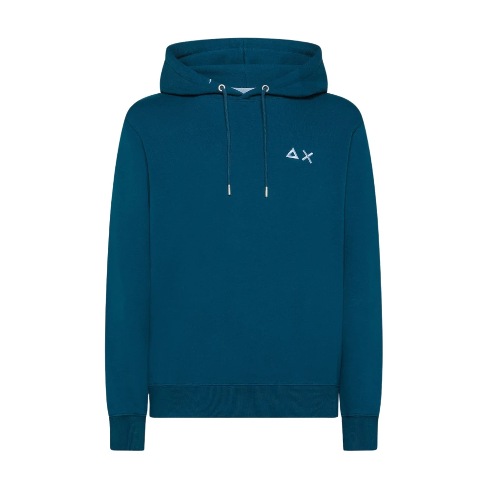 Sun68 Casual Sweatshirt Blue Heren