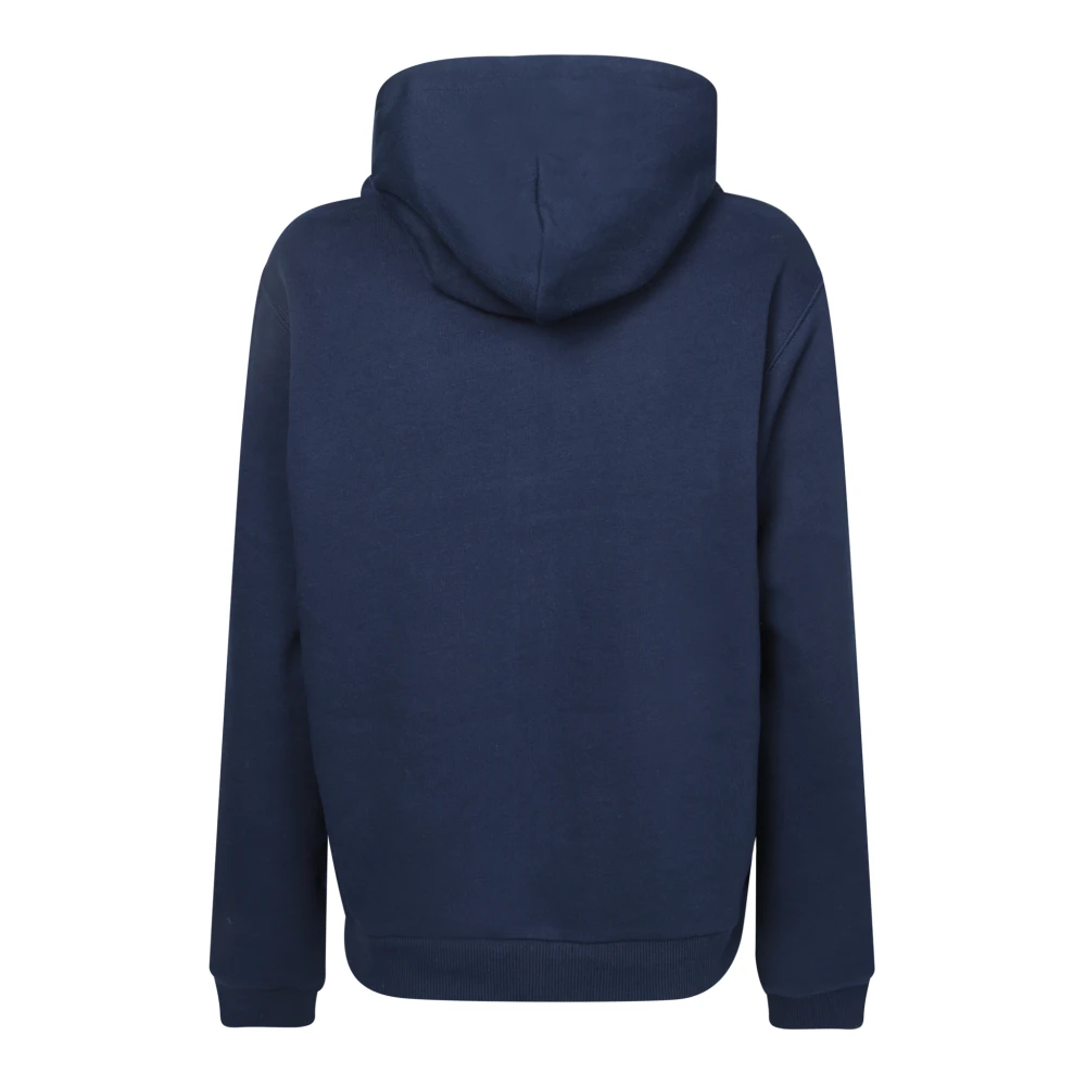 Polo Ralph Lauren Zachte katoenen hoodie met trekkoord Blue Dames