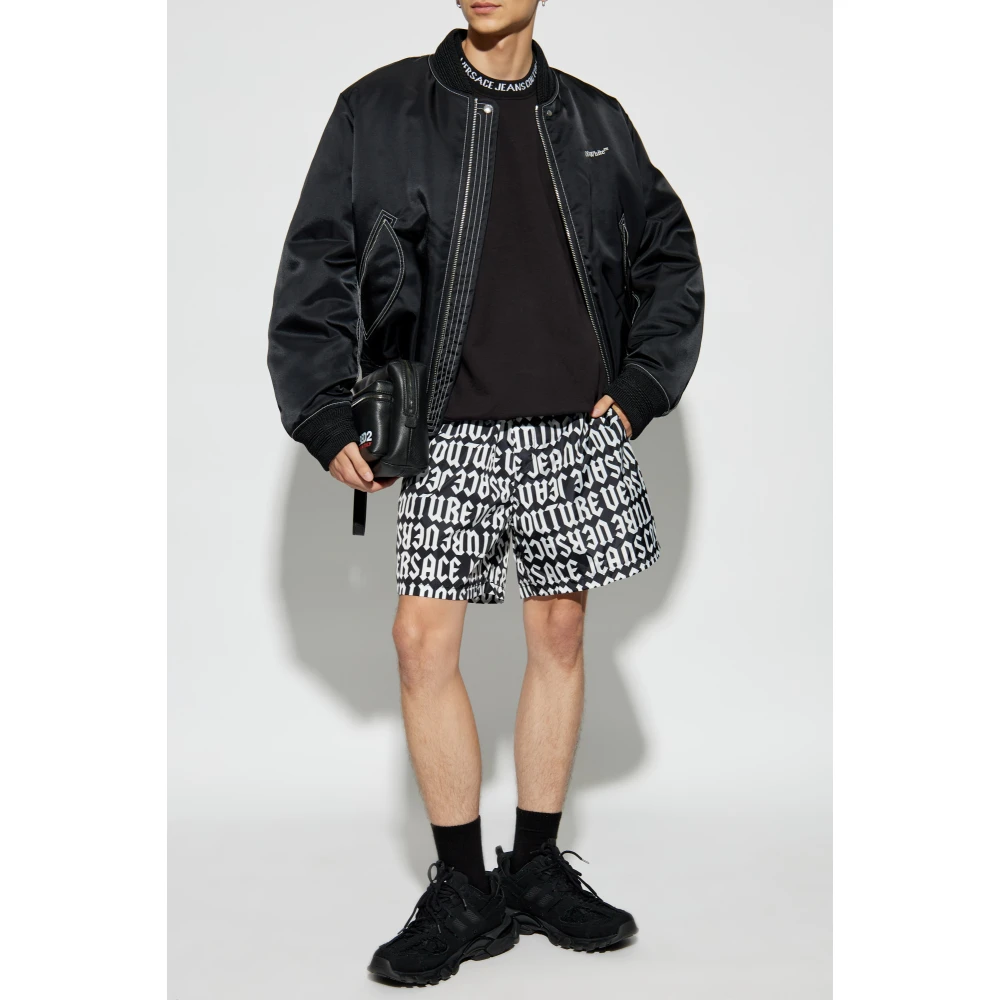 Versace Jeans Couture Shorts Black Heren